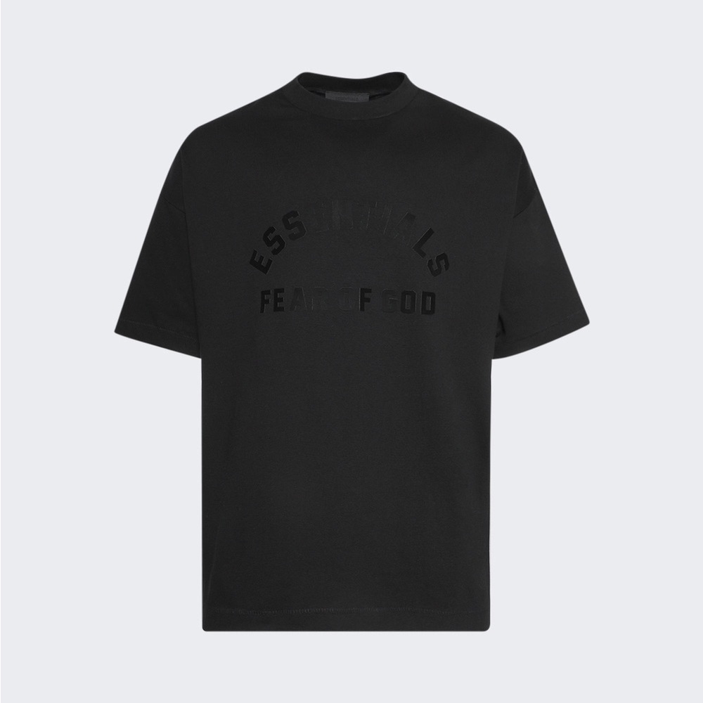 FEAR OF GOD ESSENTIALS SHORT SLEEVE TEE BLACK